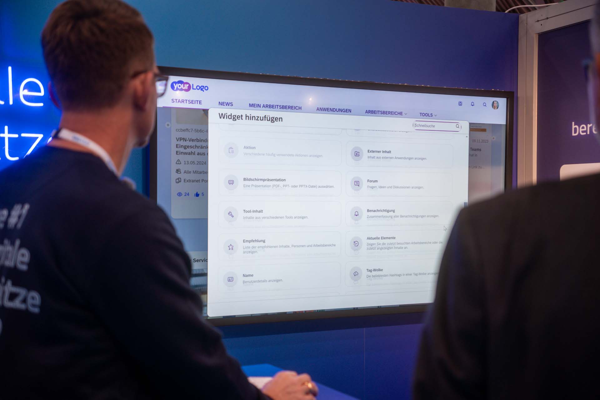 Stefan Bohlmann und Michael Beining