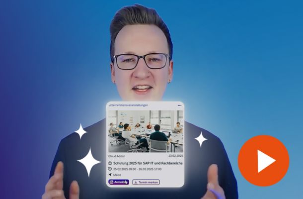 Wie erstellt man automatische Veranstaltungshinweise mit dem VANTAiO iNFOHUB?