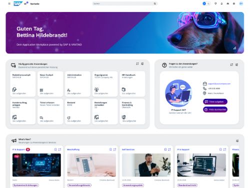 SAP Build Work Zone Standard