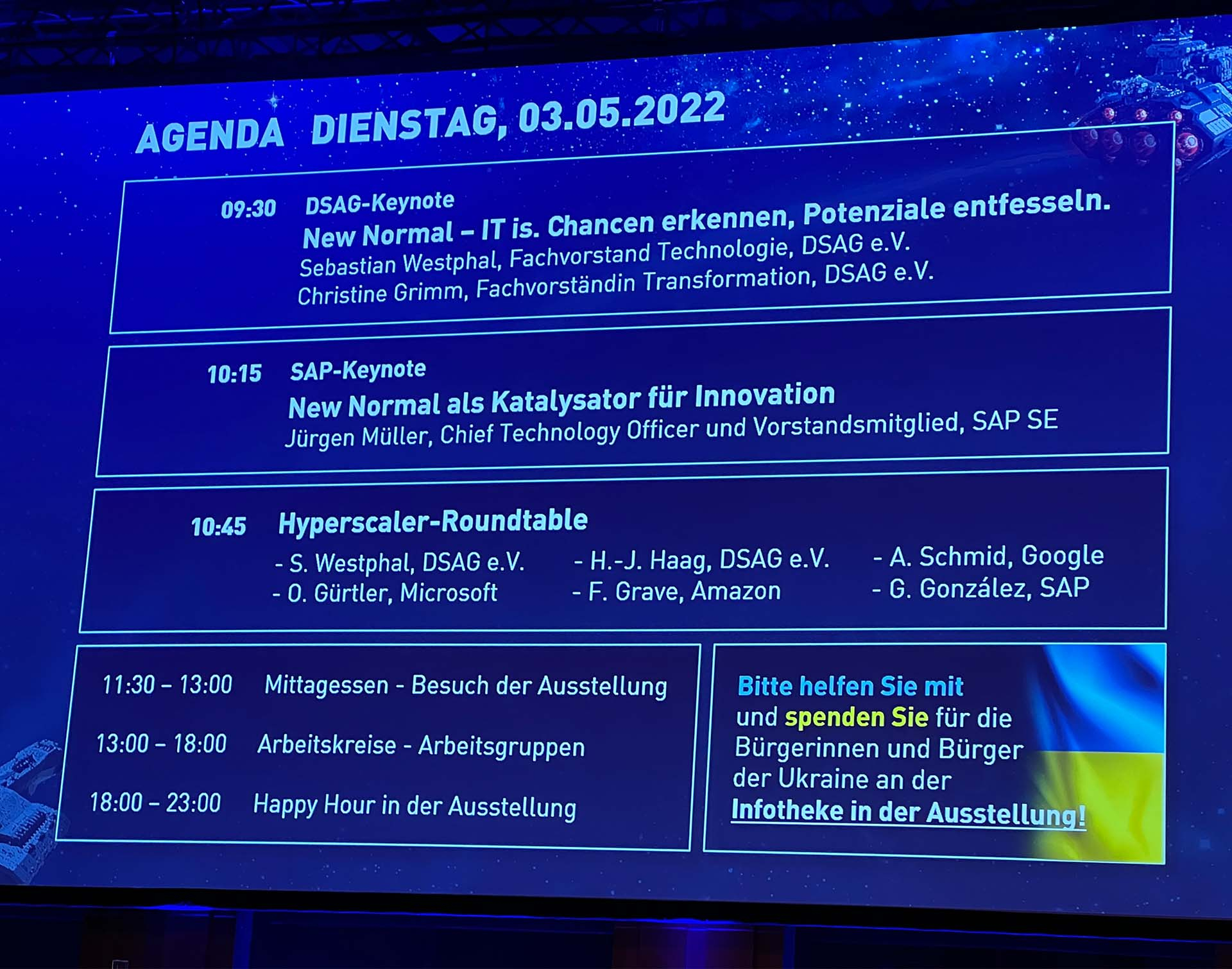 DSAG Technologietage 2022