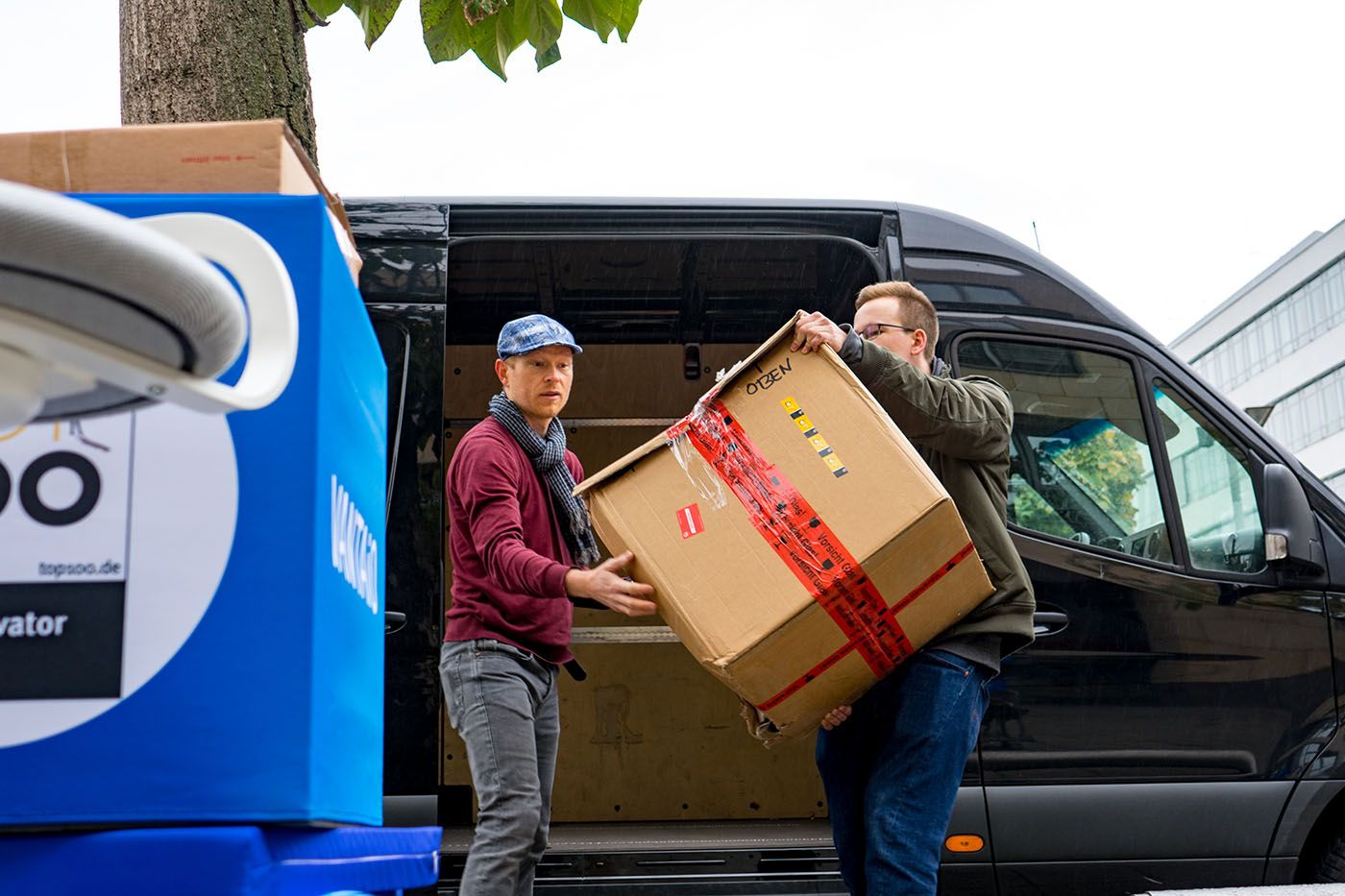 Transporter einladen