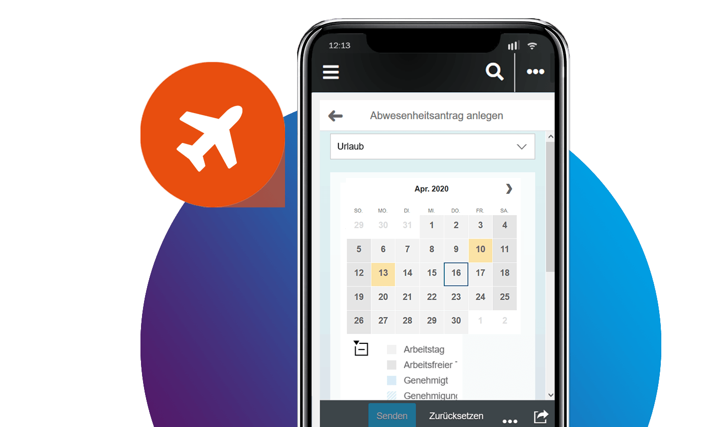 Employee App based on SAP