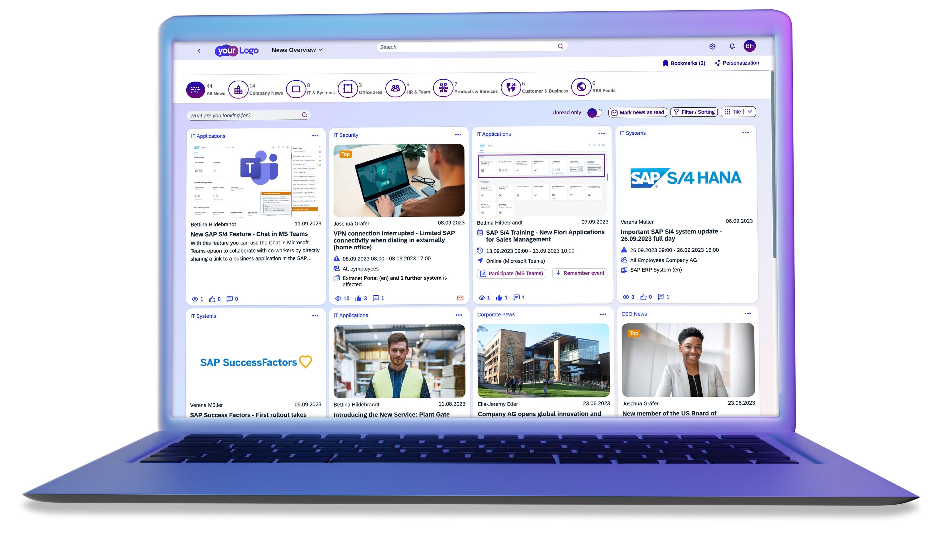 VANTAiO News Manager: Intelligente Schaltzentrale für SAP