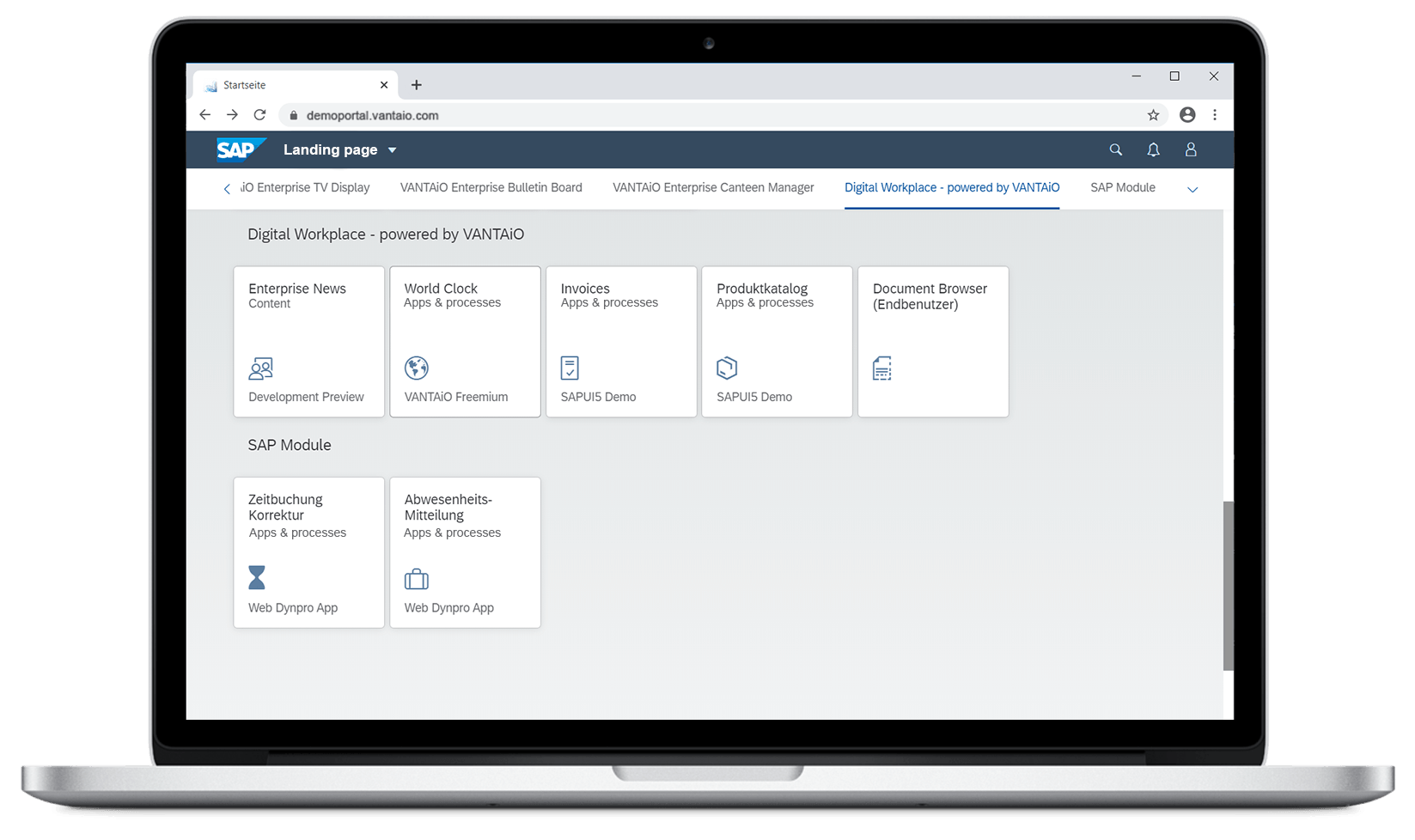 SAP Fiori Launchpad