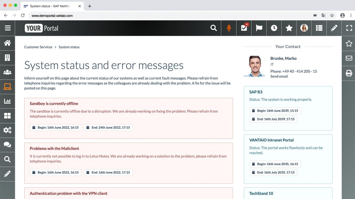 Digital Workplace based on SAP NetWeaver 7.5