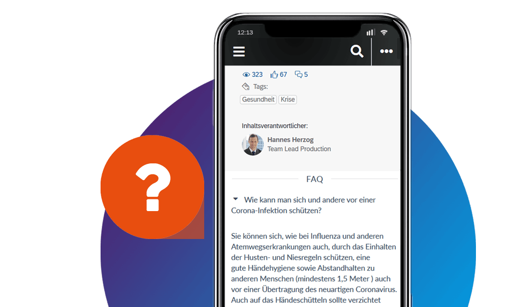 Employee App based on SAP
