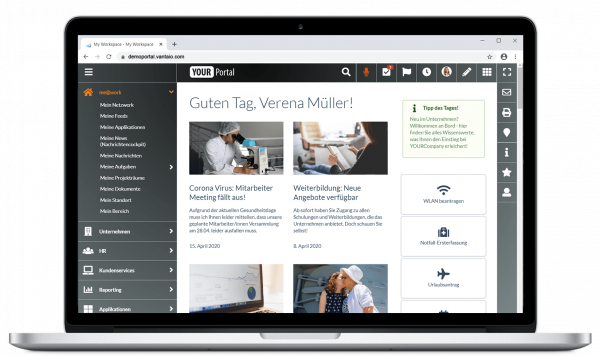 SAP Enterprise Portal Digital Workplace