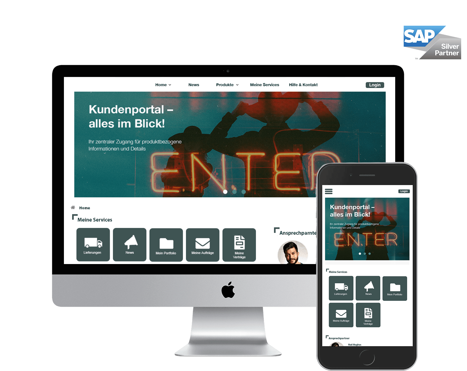 SAP B2B Portal by VANTAiO