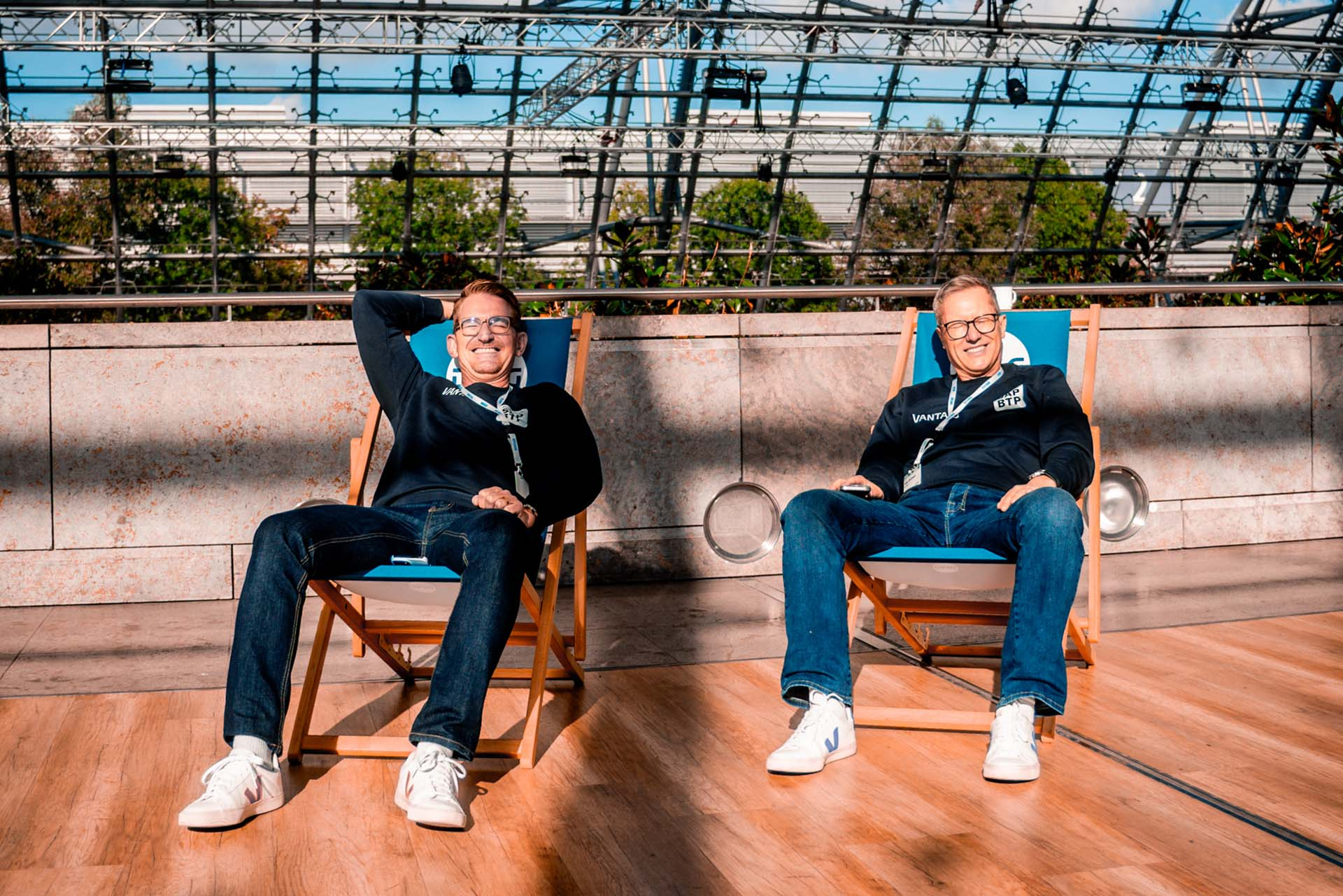 Stefan Bohlmann und Michael Beining
