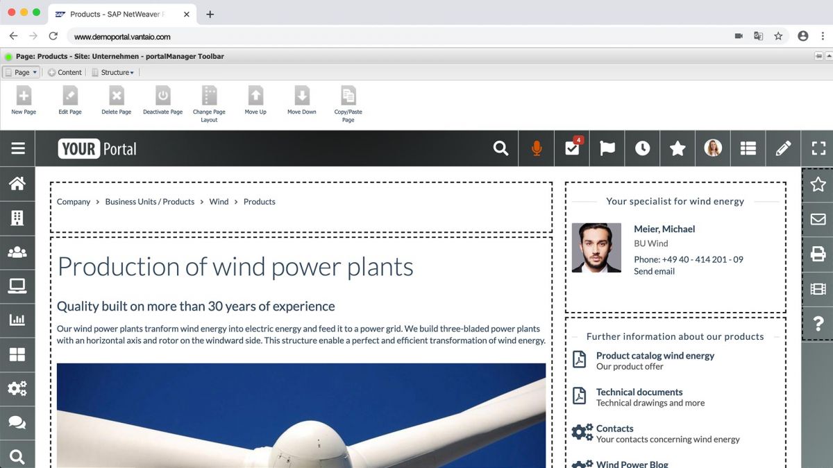 Digital Workplace based on SAP NetWeaver 7.5