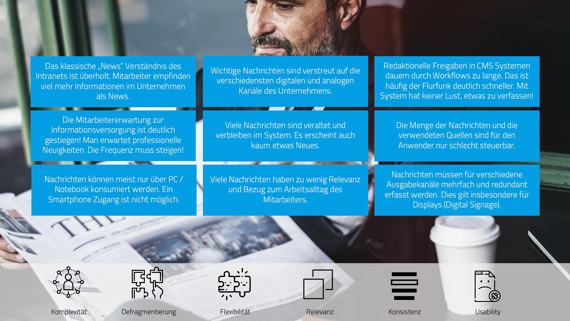 Beispiele von Problemen in der Informationslogistik