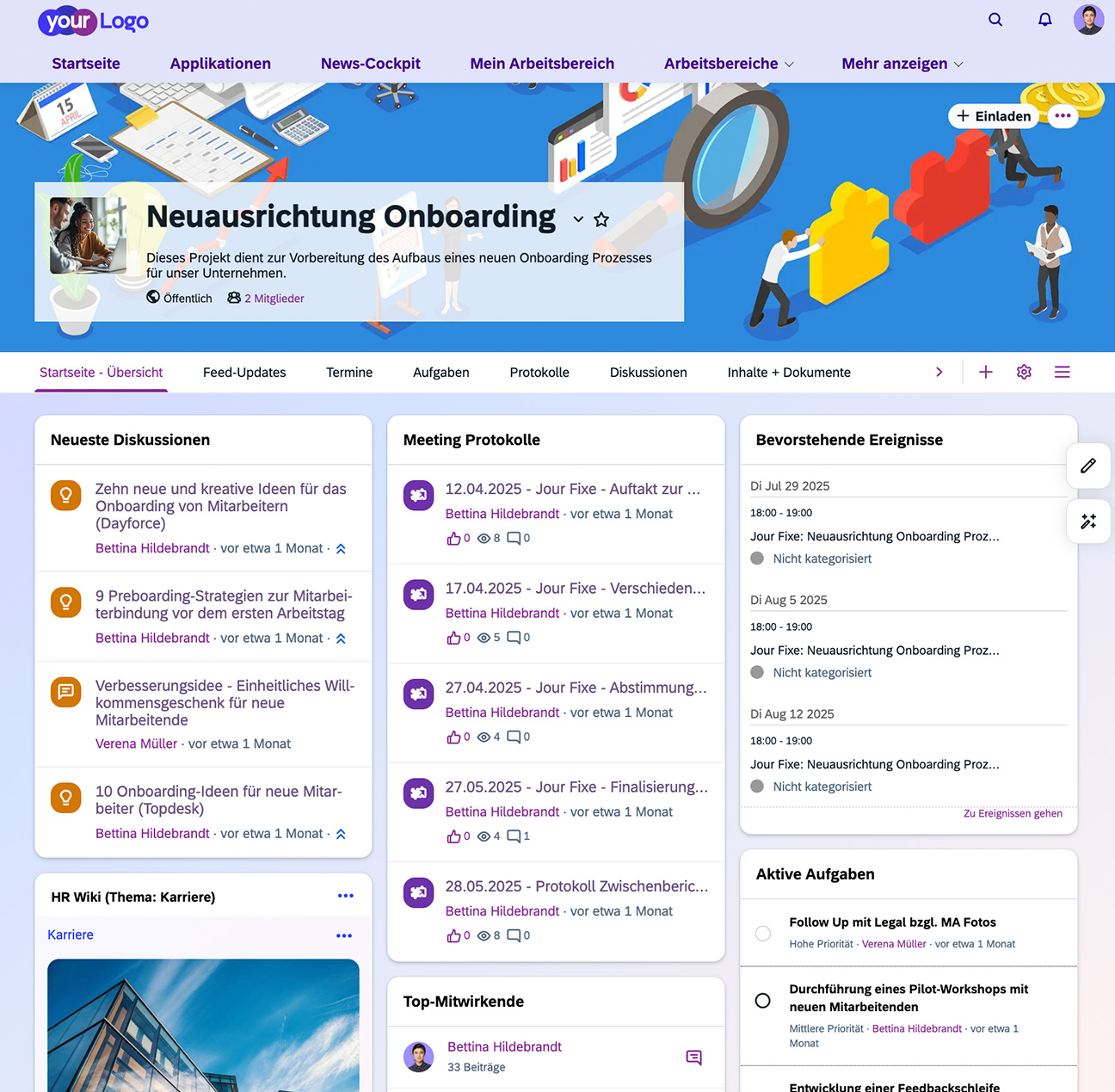 SAP Build Work Zone Standard