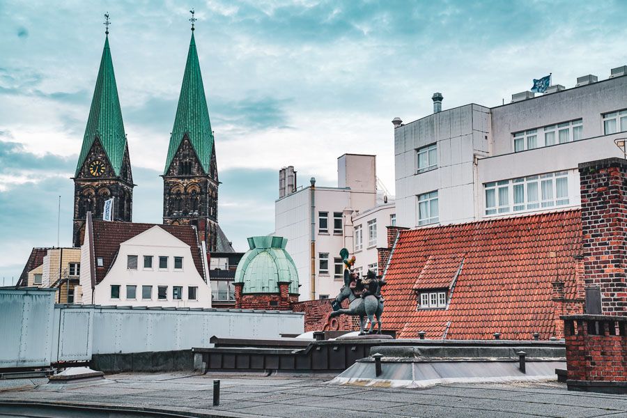 Außenbereich mit Dom