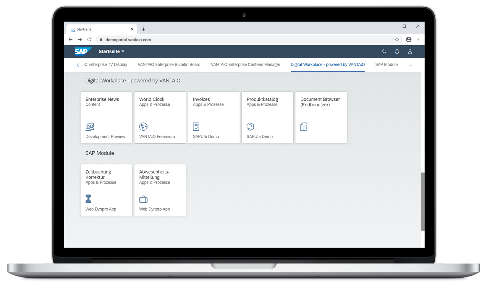 SAP Fiori Launchpad