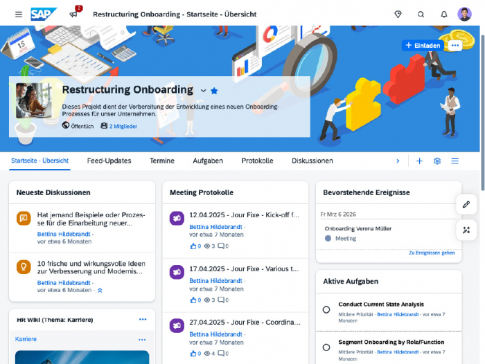 SAP Build Work Zone Advanced