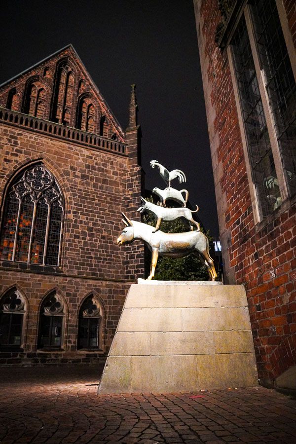 Altstadt Bremen Bremer Stadtmusikanten